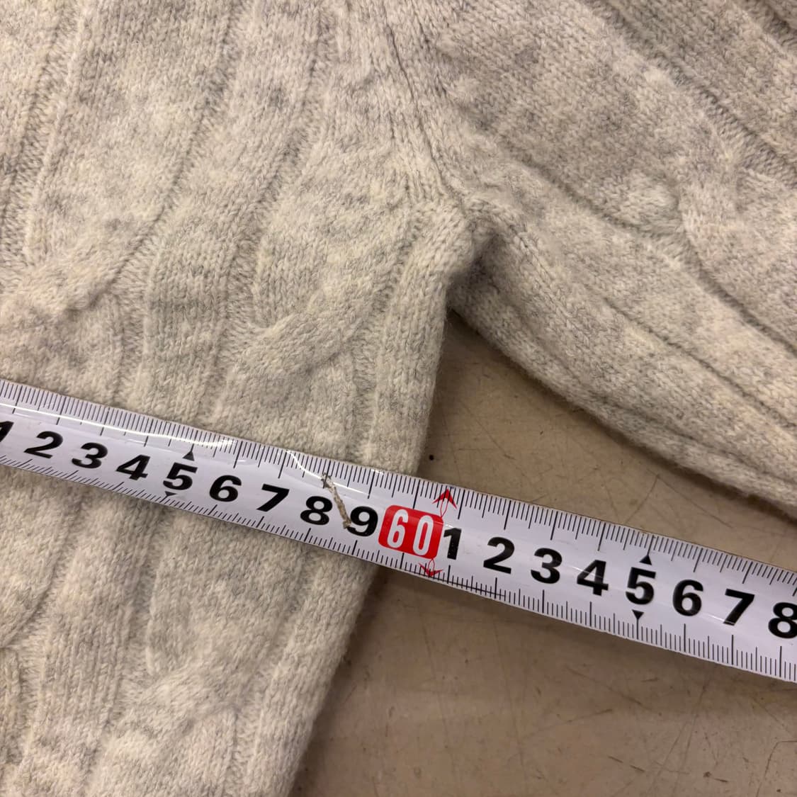 수아레 케이블 니트 상품이미지5