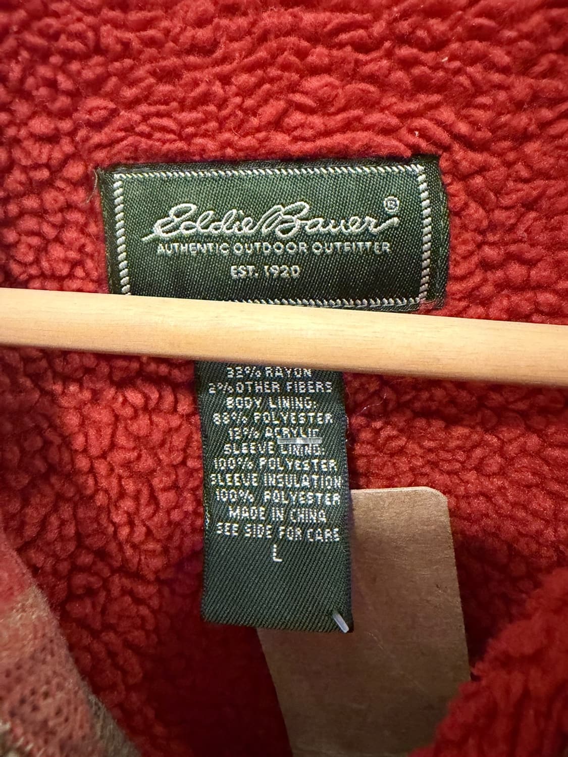 에디바우어 체크양털셔츠 상품이미지4