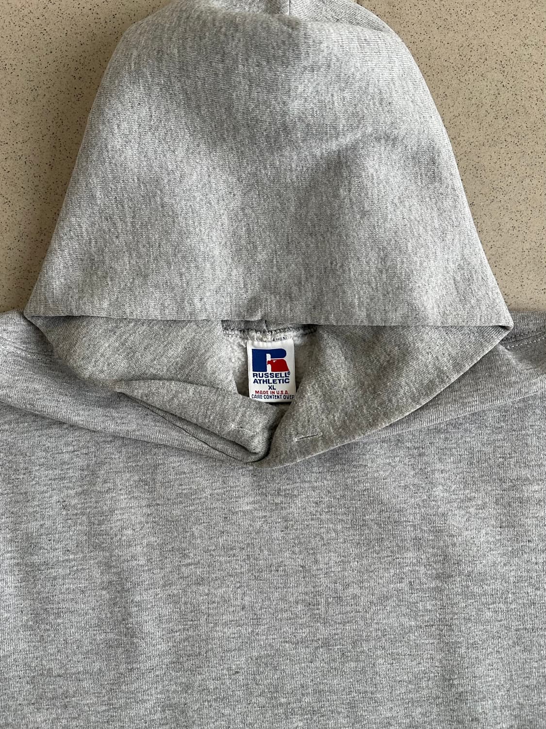 90s 빈티지 러셀 후드 그레이 XL USA 상품이미지6