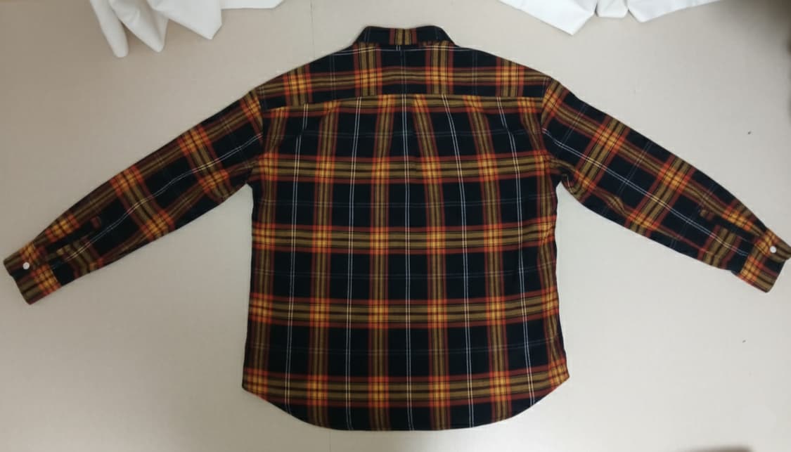 스디스콤마 체크 셔츠 상품이미지2