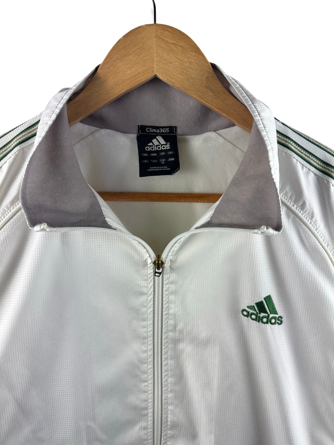 아디다스 화이트 그린 바람막이2440 상품이미지3