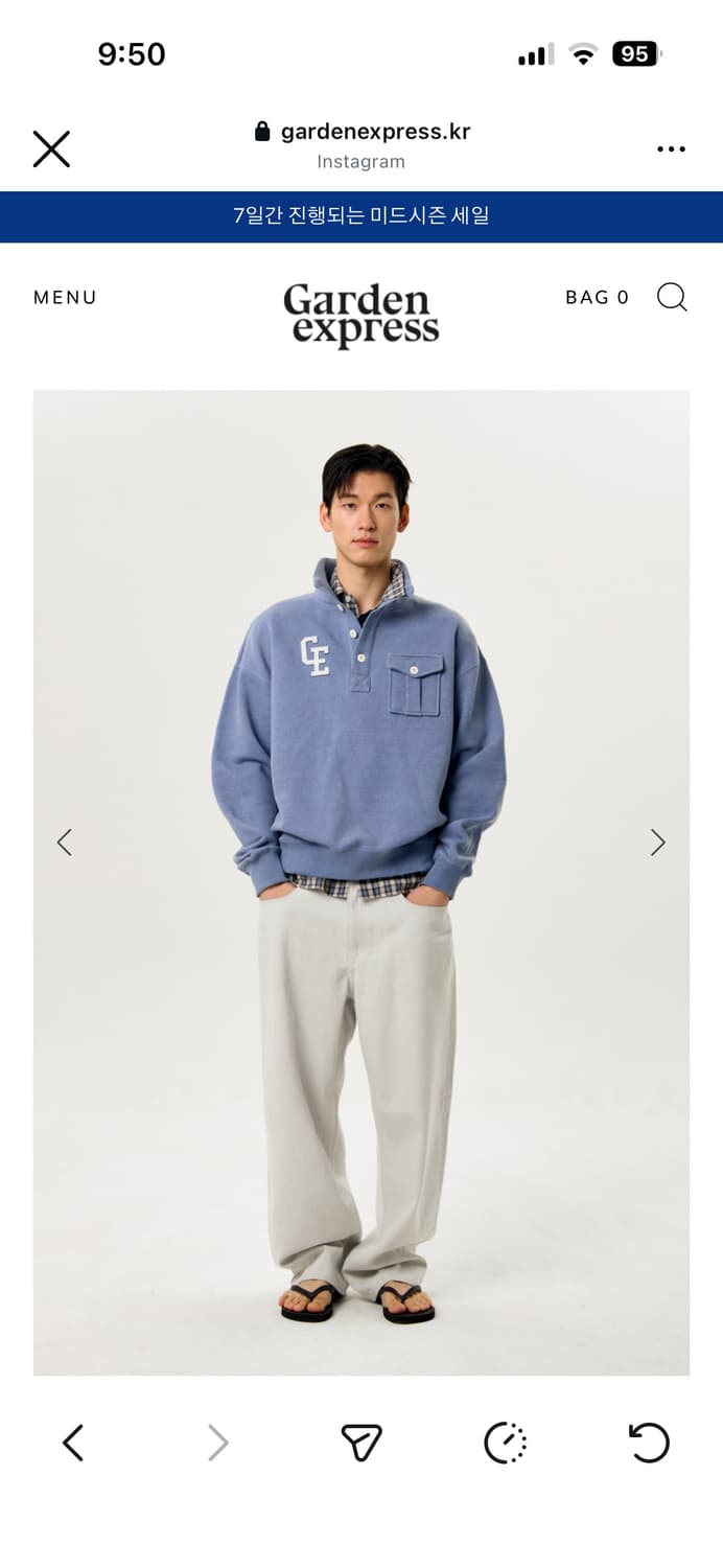 Garden express High-Neck Sweater  상품이미지2