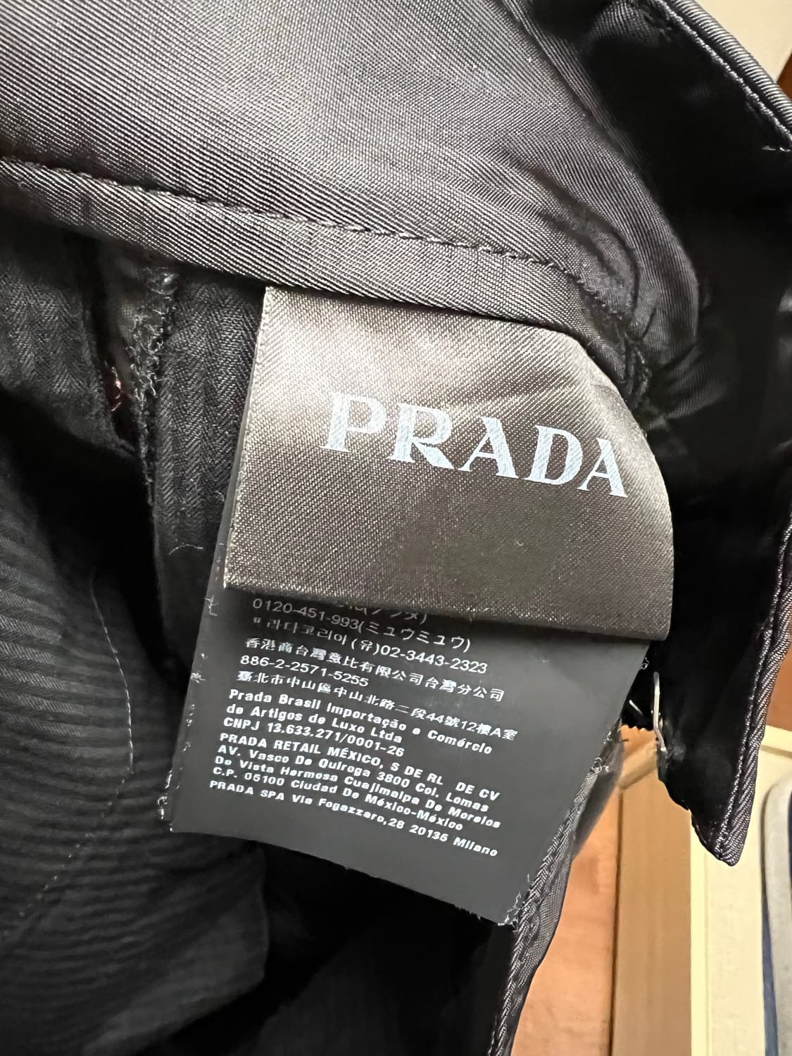 프라다 리나일론 팬츠 spg30 44사이즈 상품이미지4