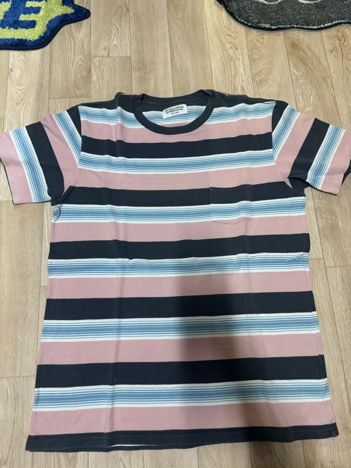 와코마리아 스트라이프 티 상품이미지1