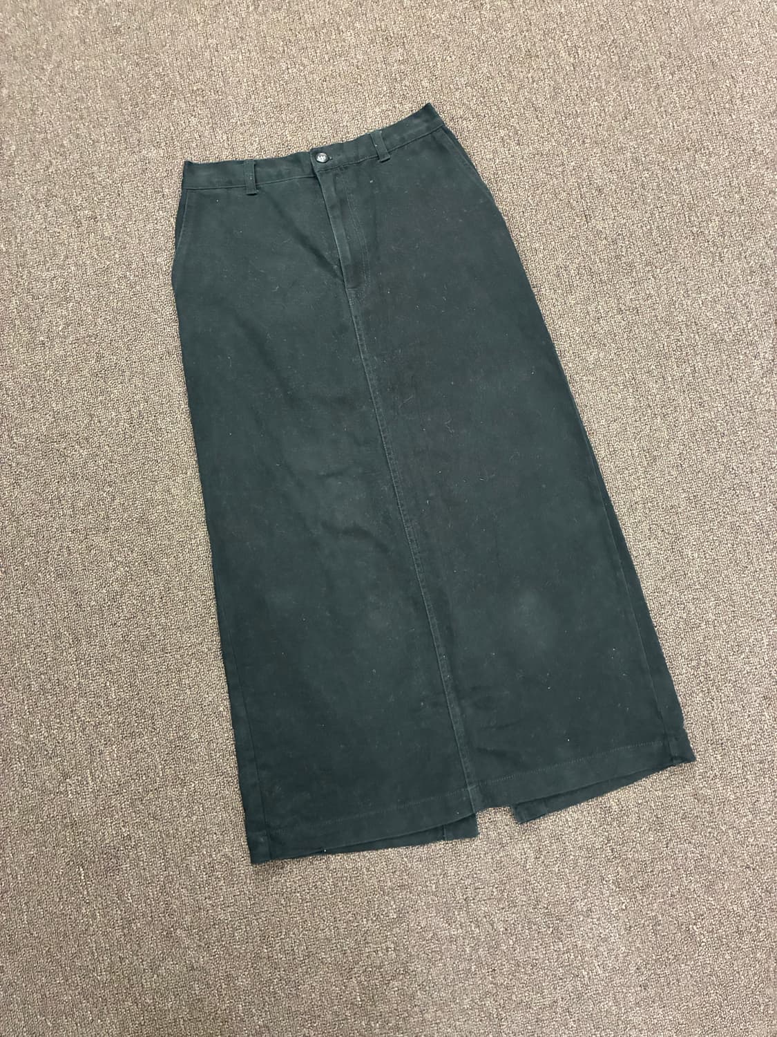 4)niko and 빈티지 여성 블랙 코튼 롱스커트 상품이미지3