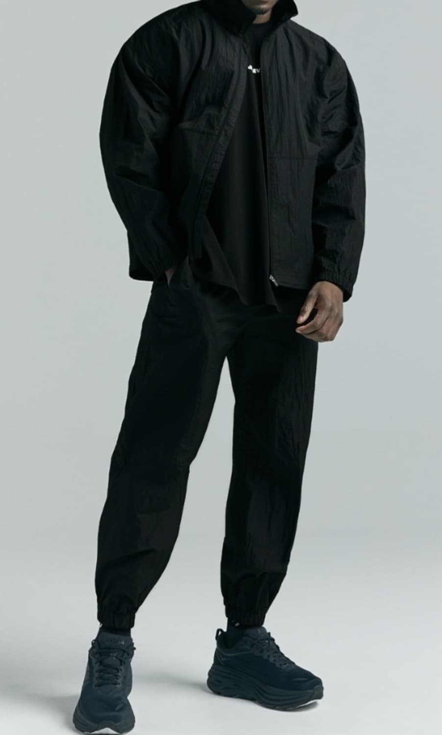 JELEVE 제이엘브 심볼자수 우븐 조거팬츠 상품이미지2