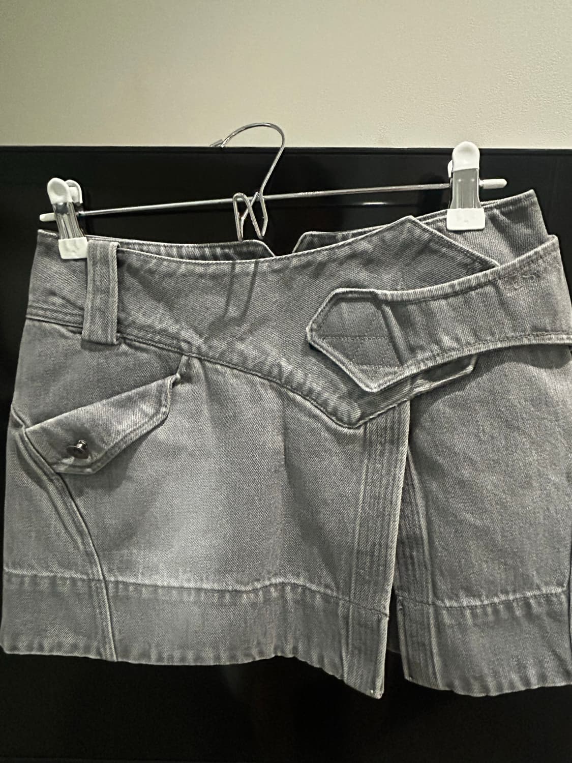 aesynctx 에이시넥틱스 미니 랩스커트 상품이미지1