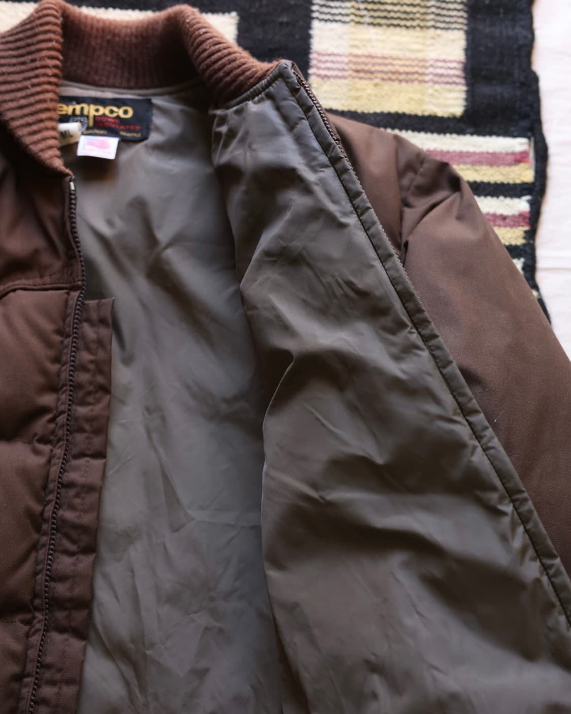 Tempco(템포) 70s 웨스턴 구스다운 자켓 상품이미지7