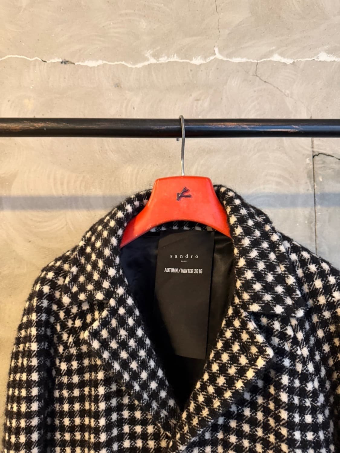 산드로 트위드 코트 100 상품이미지3