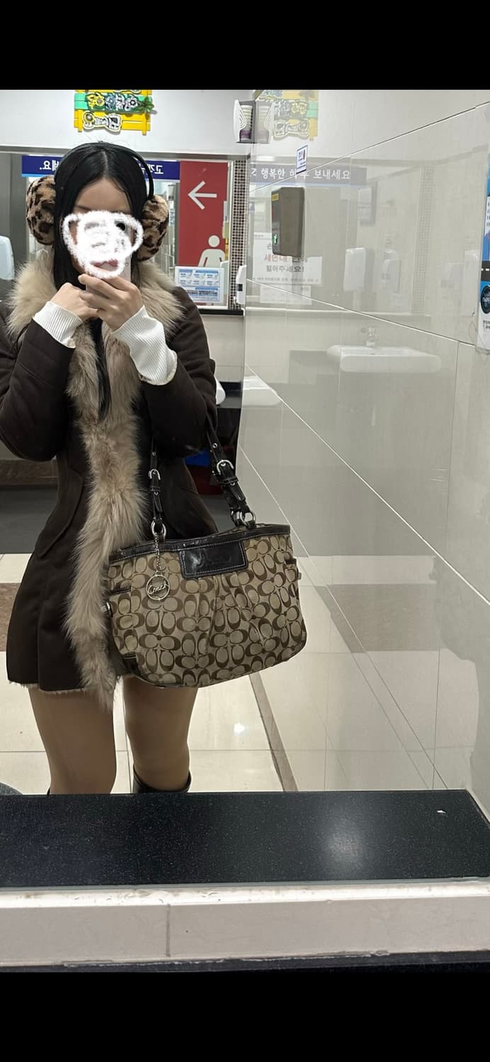 Japanese Vintage 가죽퍼자켓 상품이미지1