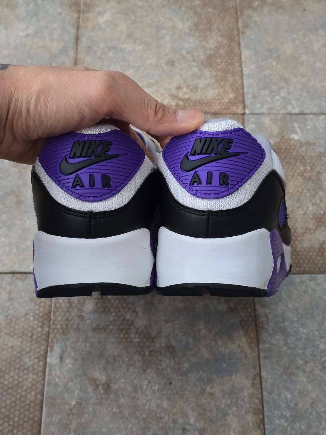 (270)나이키 에어맥스 90 하이퍼 그레이프 상품이미지7