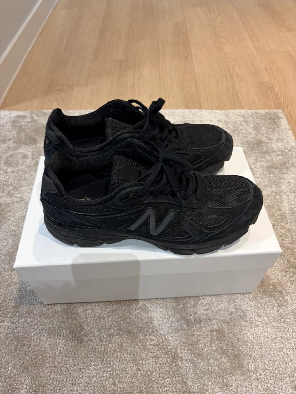 뉴발란스 990v4 트리플블랙 265사이즈 판매  상품이미지2
