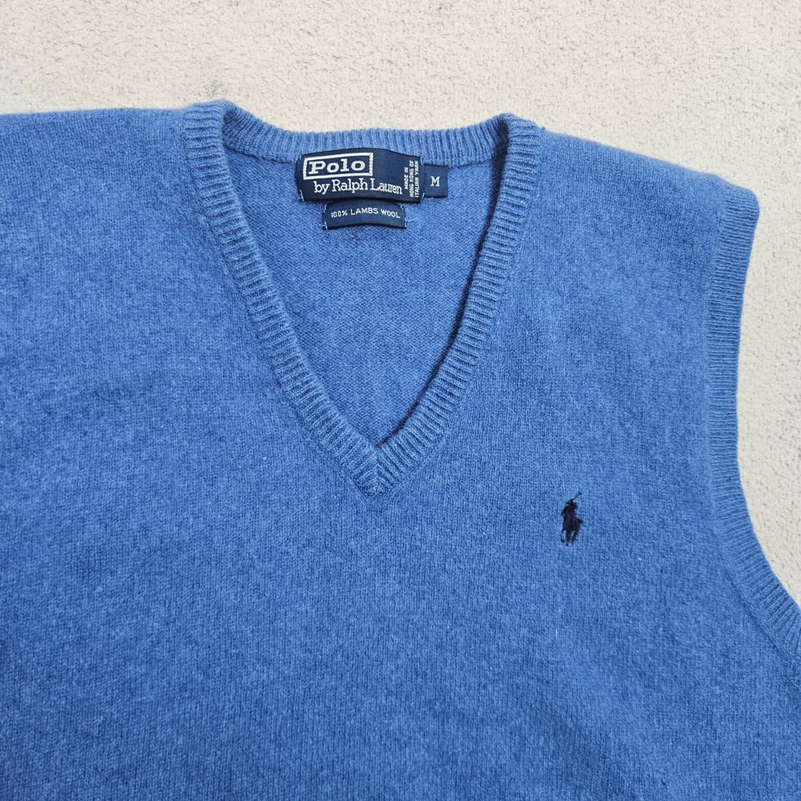 폴로 랄프 로렌 램스울 니트 베스트 M 상품이미지2
