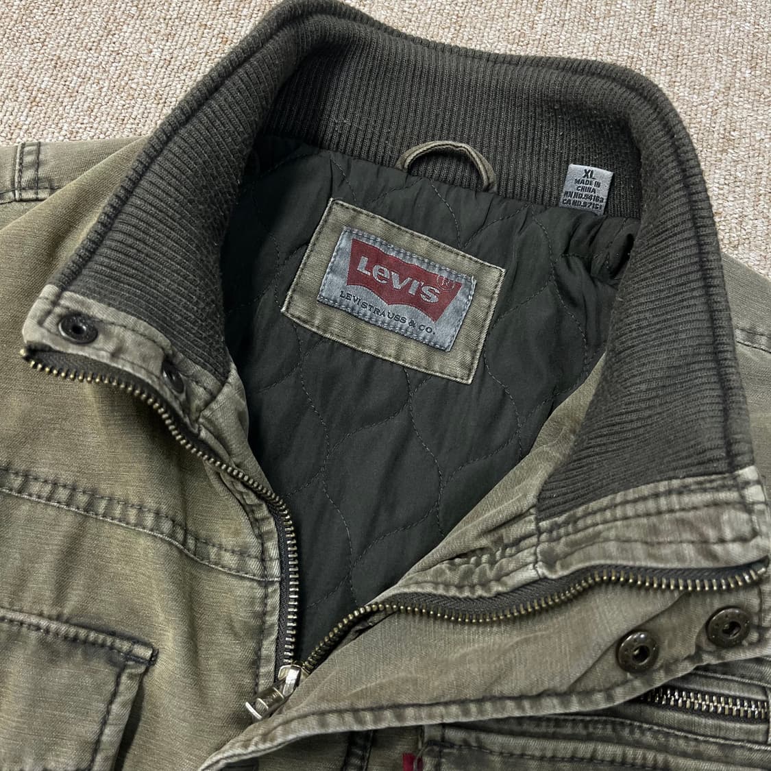 리바이스 빈티지 워싱 지켓 상품이미지5