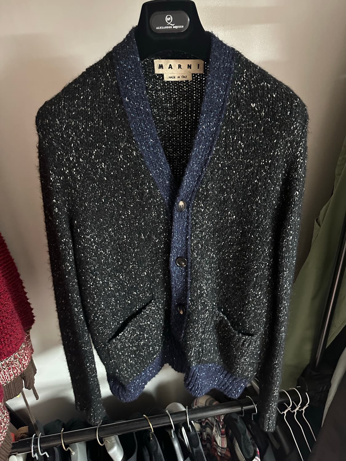 [48] 마르니 트위드 니트 가디건 상품이미지1