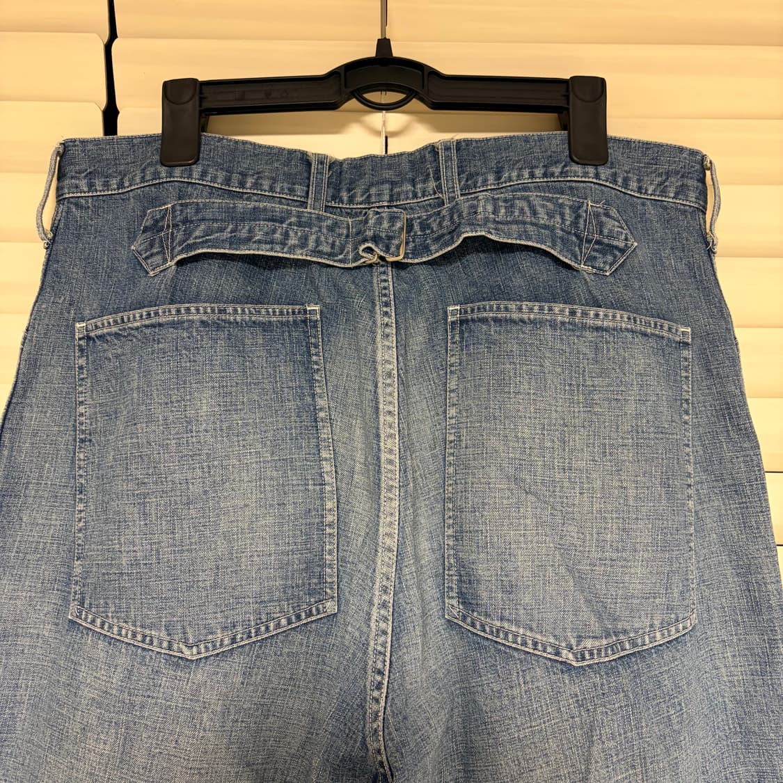 바우와우 Bowwow US ARMY M35 퍼티그 워크 데님 팬츠 L 상품이미지7