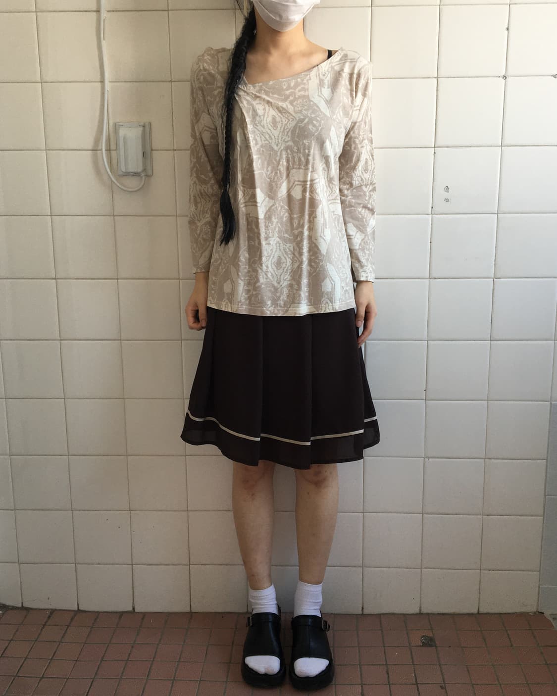 Pleats skirt 상품이미지3