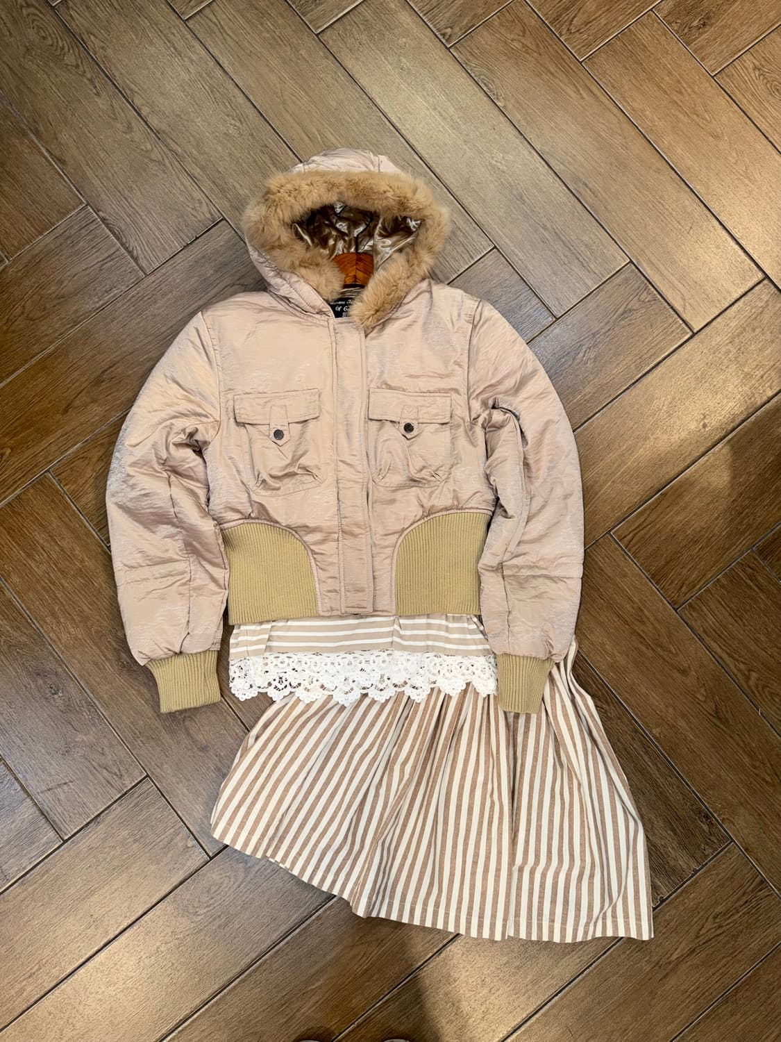 No. 핑크 베이지 코디 Set 상품이미지6