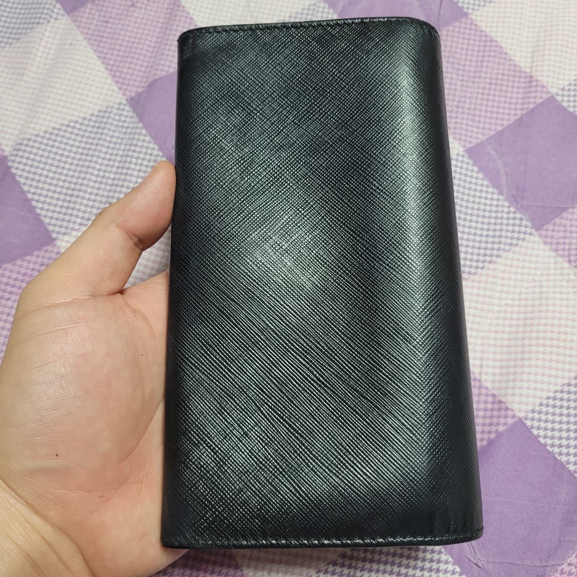 페라가모 여성용 블랙 장지갑 상품이미지4