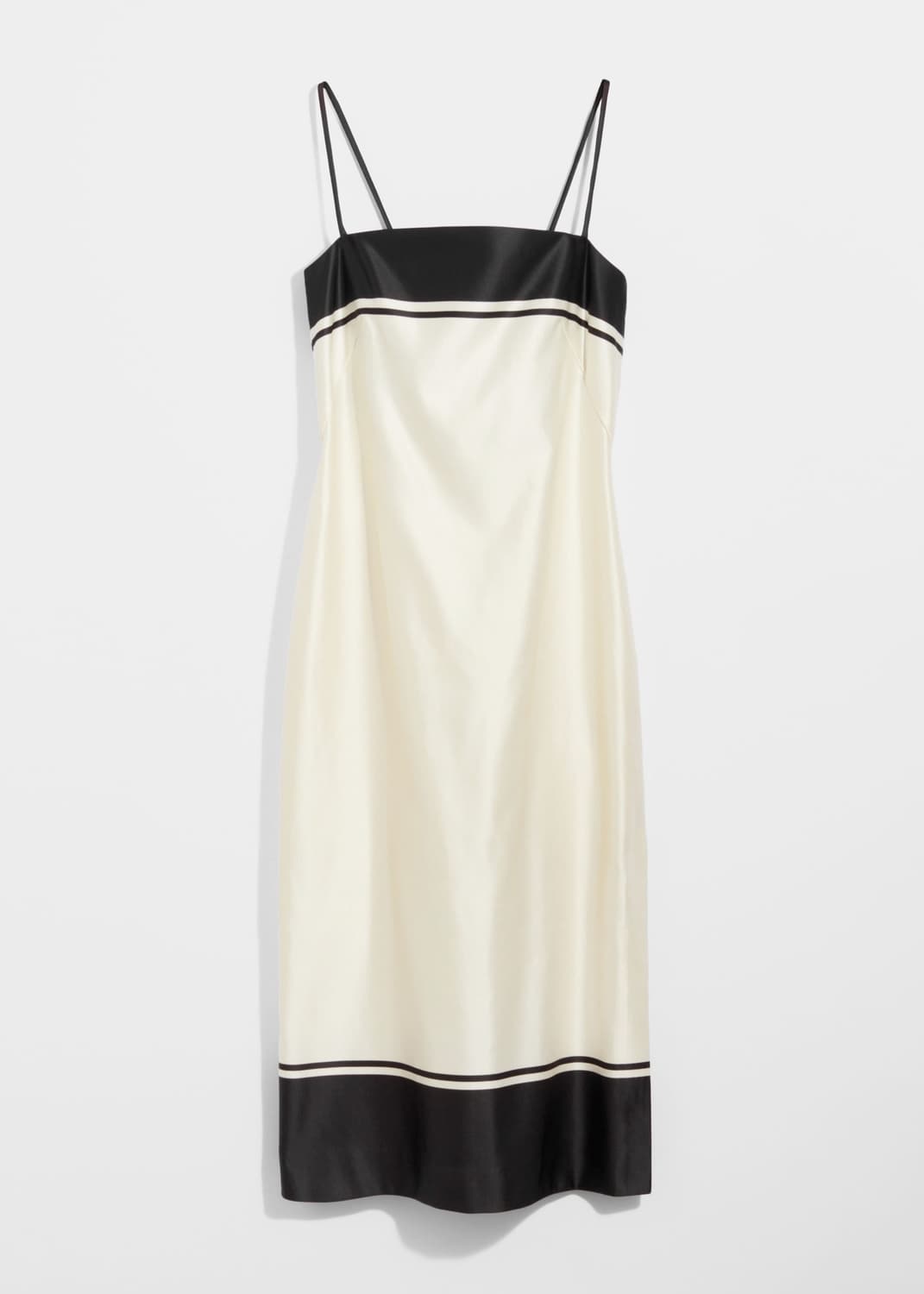 앤아더스토리즈 새틴 슬립 원피스 상품이미지1