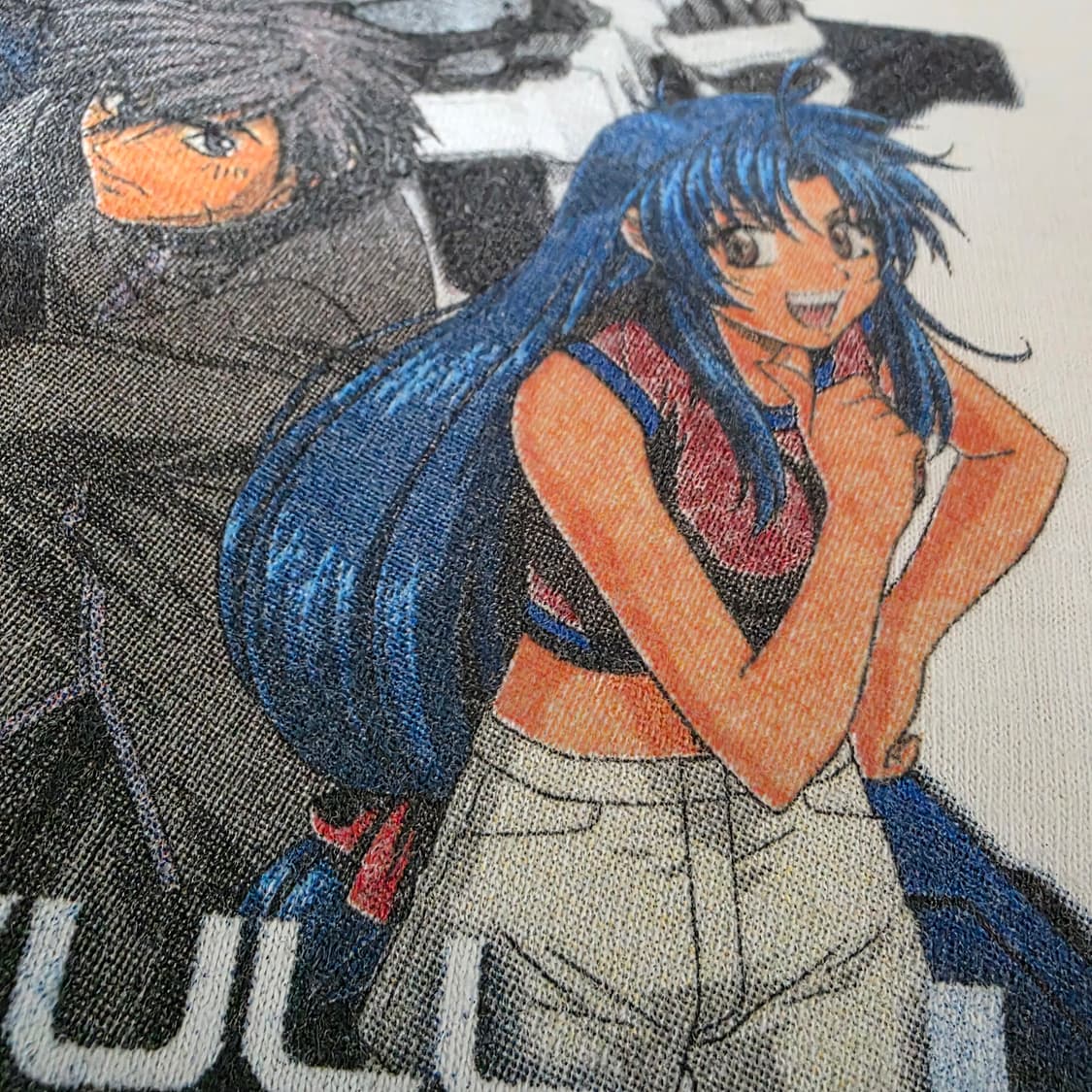 [XL] 00s 빈티지 OG 풀메탈패닉! 프로모 애니티셔츠 상품이미지3