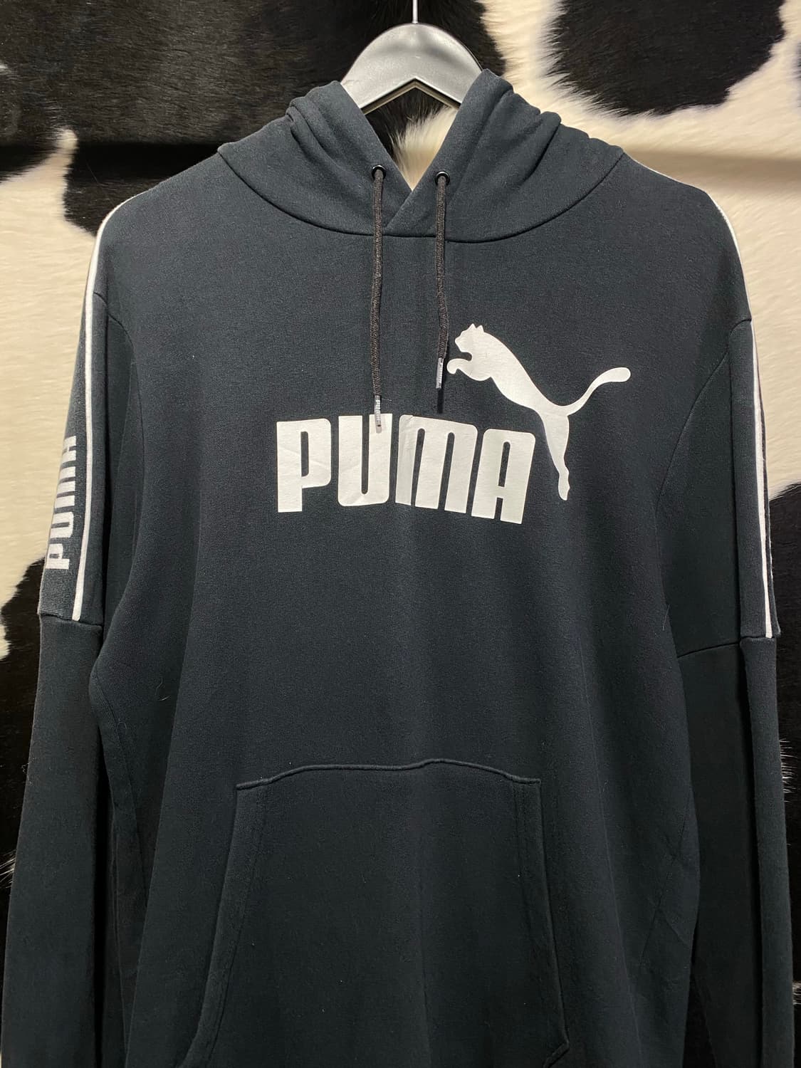 Puma 로고 플레이 후드티 상품이미지3