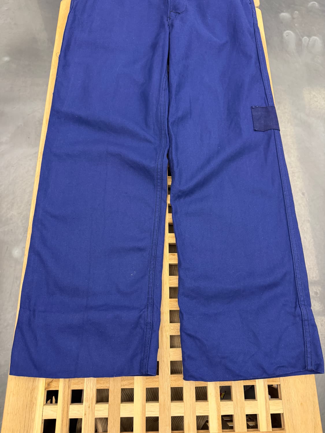 OLD VINTAGE WASHED NAVY FRENCH 프렌치워크팬츠 상품이미지4