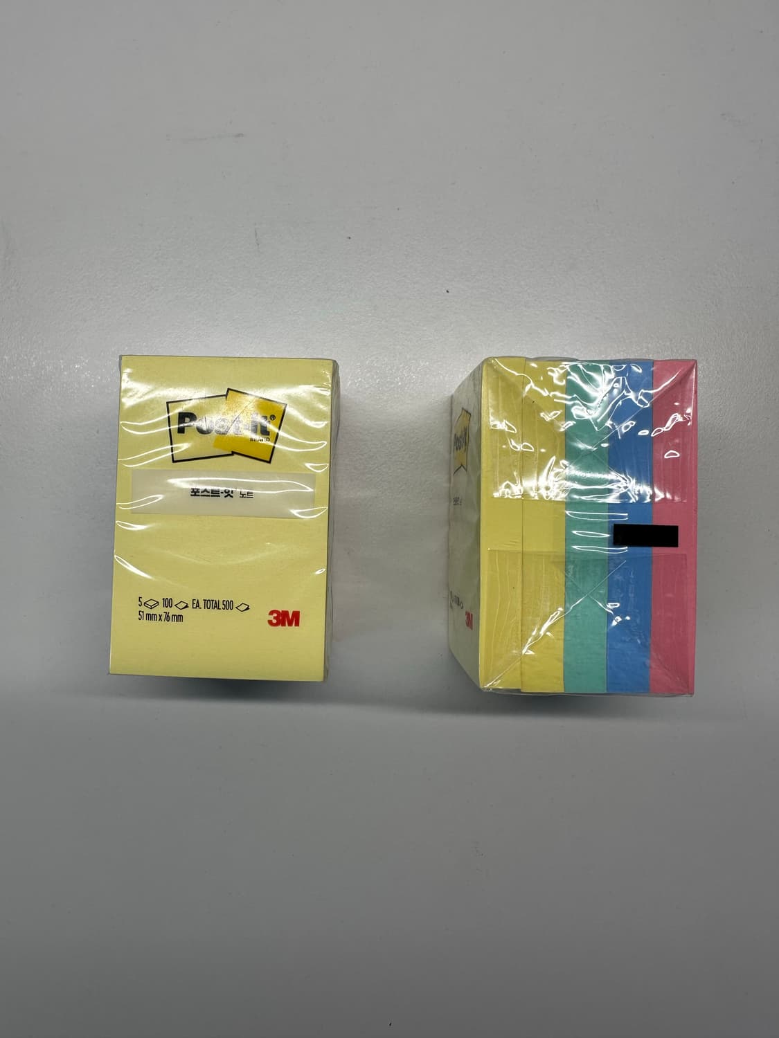 3M 포스트잇 5색 500매 상품이미지1