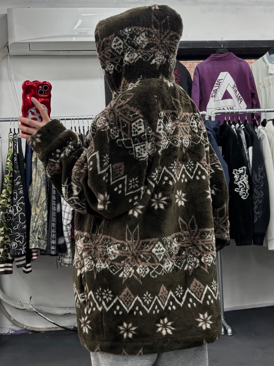 Piko 피코 노르딕 플리스 후드집업 상품이미지5