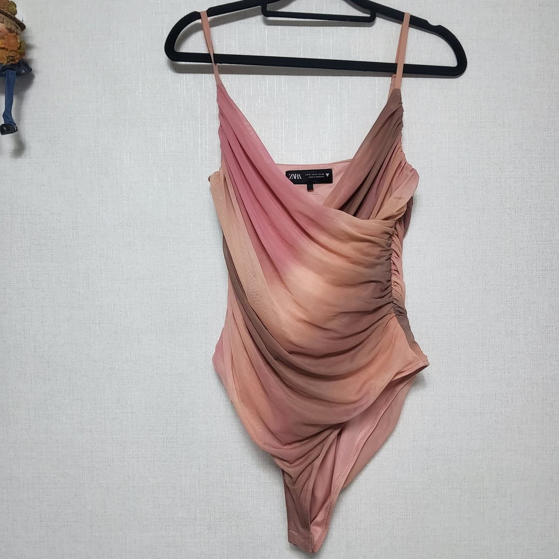 새상품 자라 zara bodysuit 바디수트 바디프로필의상 M 상품이미지7