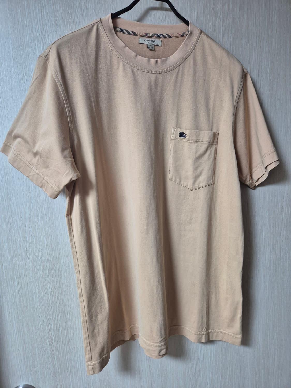 (정품) 버버리 포켓 반팔 티셔츠 M (95) 상품이미지1