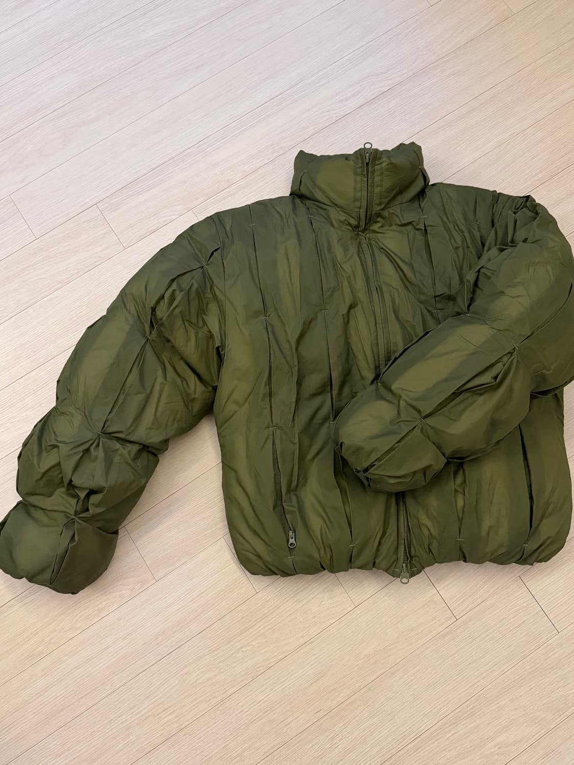 paf 패딩 center4.0+ 올리브그린 사이즈s 상품이미지1