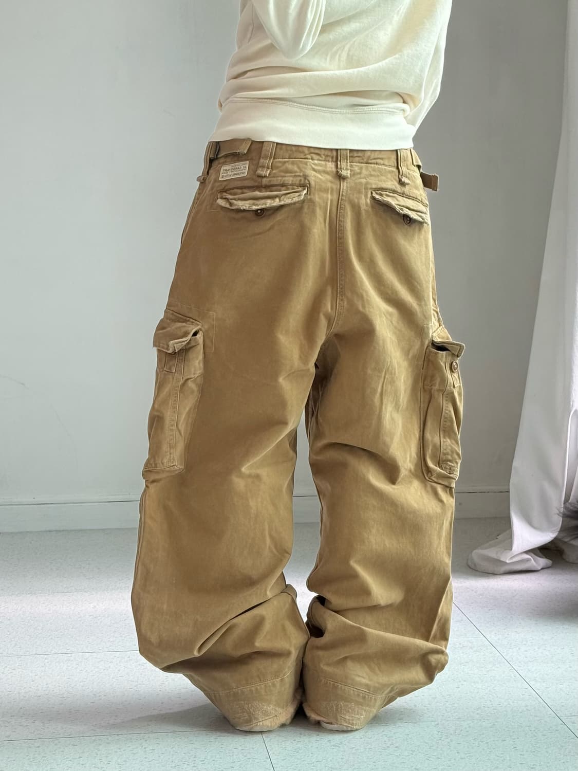 아베크롬비 베이지 카고팬츠 상품이미지4