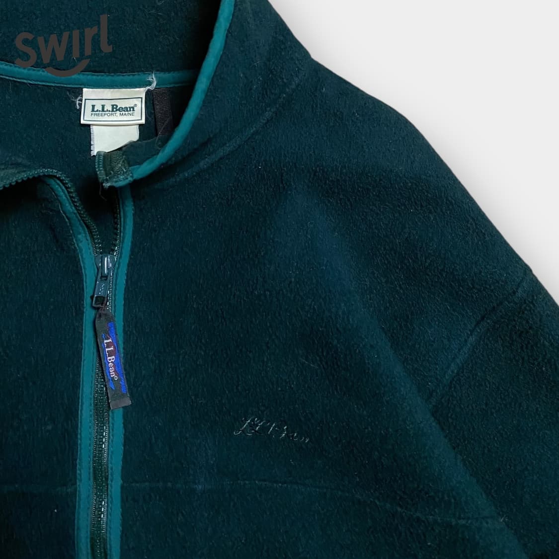 🌊 80~90s LLBEAN Fleece zip-up 상품이미지2