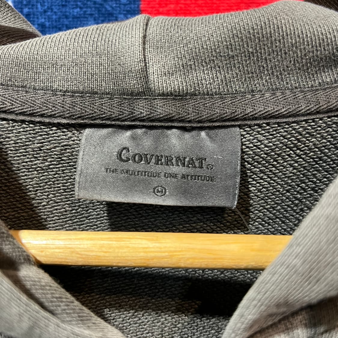 커버낫 차콜 워싱 후드집업 상품이미지4