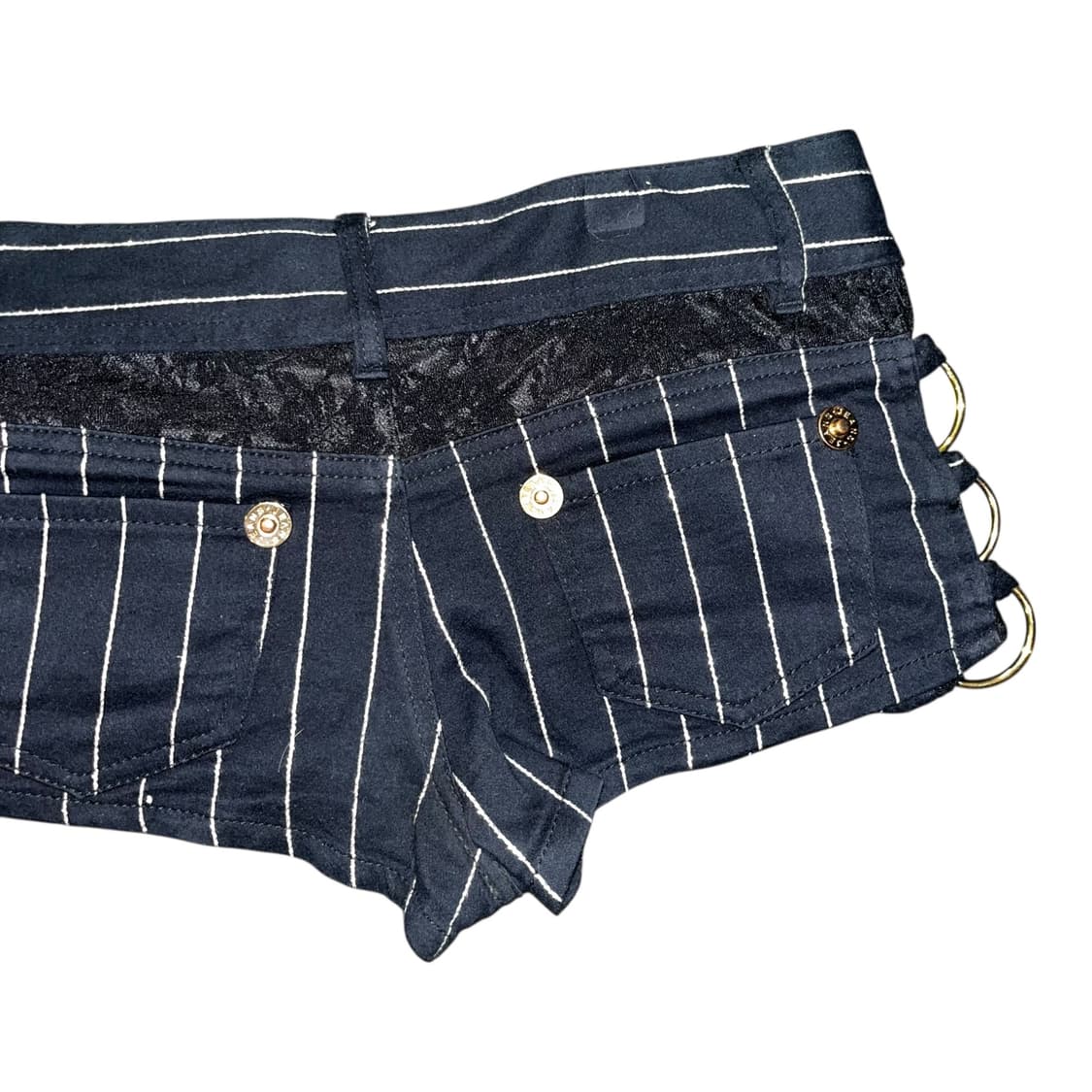 H.C.M.II 스트라이프 사이드 링 숏팬츠 갸루y2k 상품이미지4