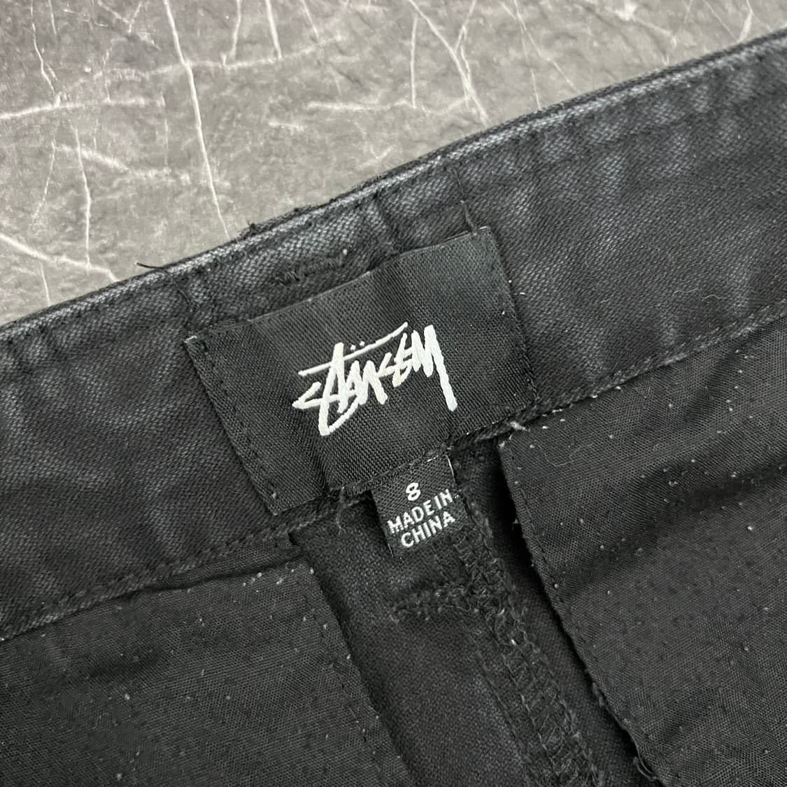 스투시 립스탑 서플러스 카고 팬츠 블랙 상품이미지6