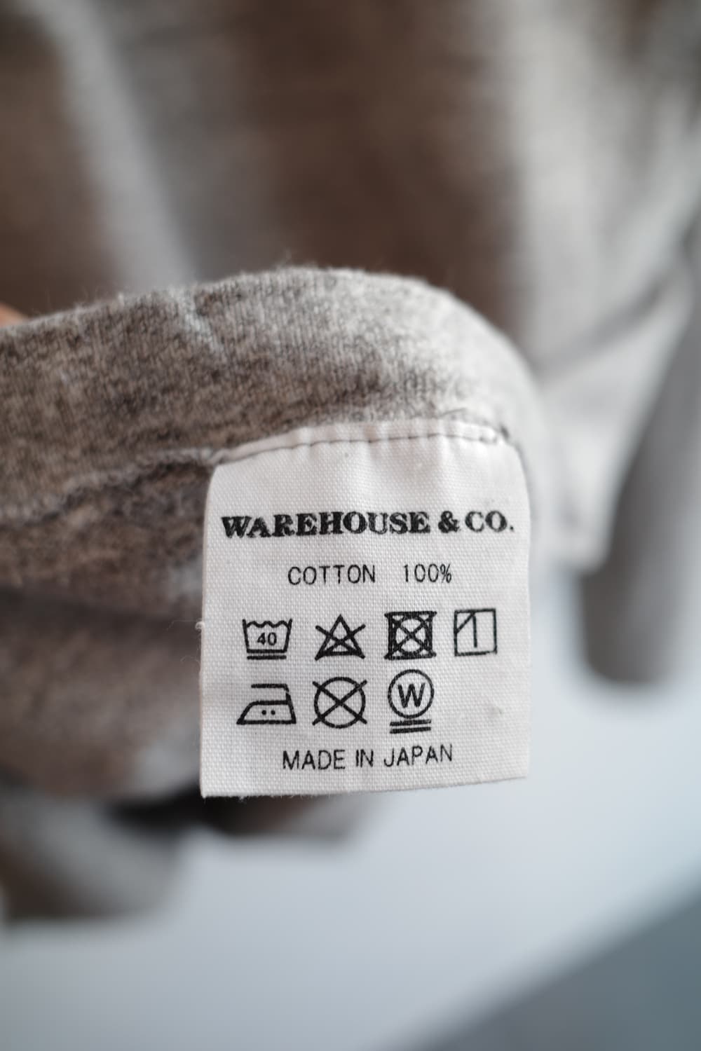 WAREHOUSE 웨어하우스 멜란지 롱슬리브 상품이미지5