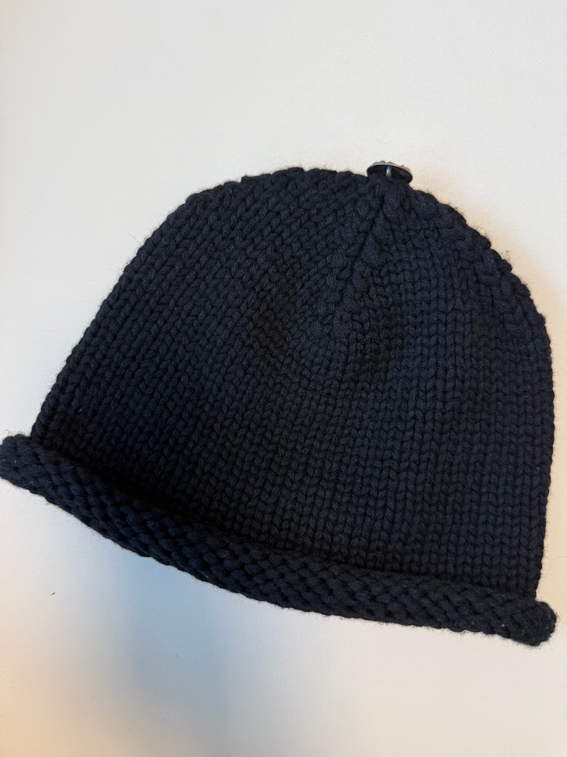 크롬하츠 크로스 레더 패치 캐시미어비니 상품이미지3