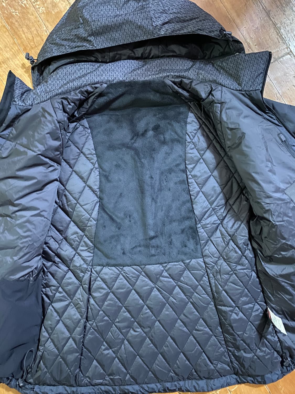 코오롱스포츠 블랙 바람막이 자켓 105 상품이미지4