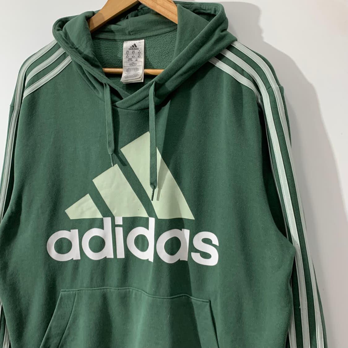 아디다스 올드스쿨 그린 후드티  상품이미지2