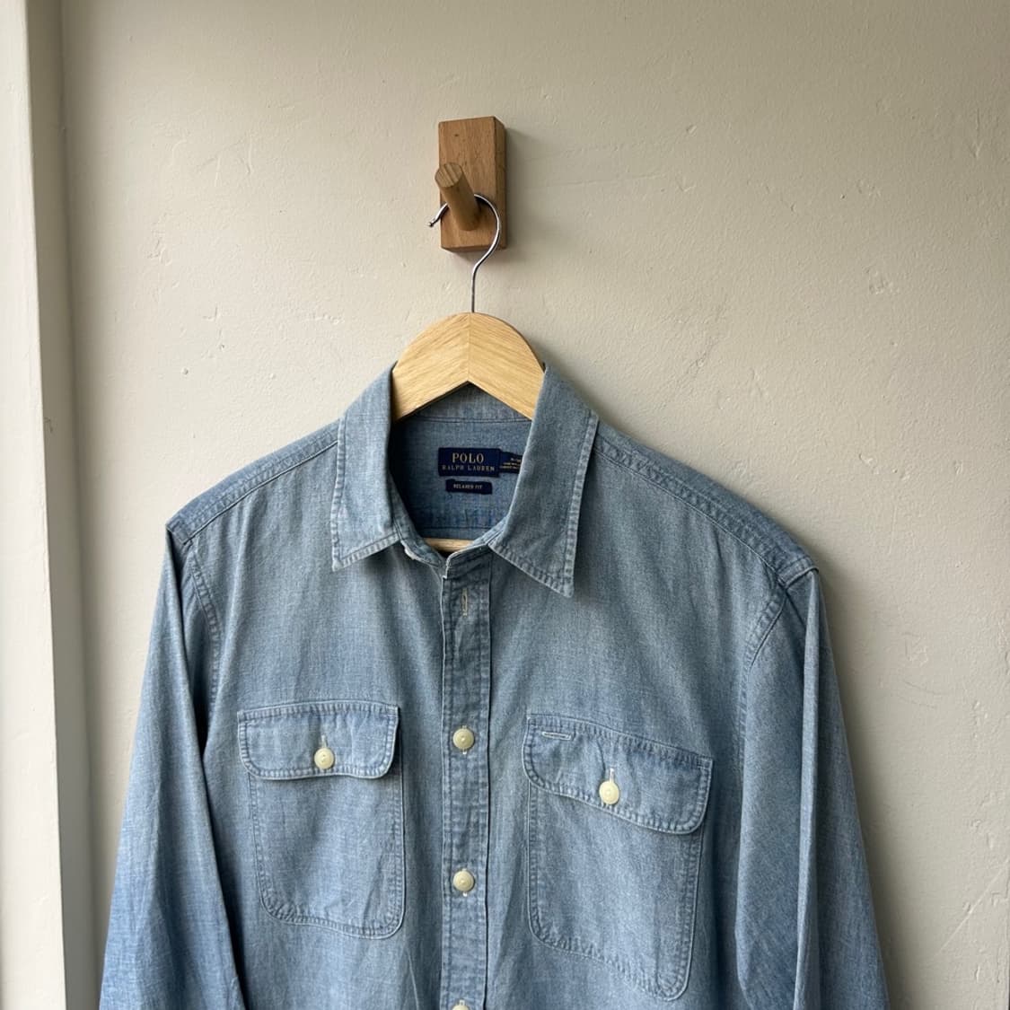 16513 - 폴로 랄프로렌 이글스 샴브레이 셔츠 상품이미지1