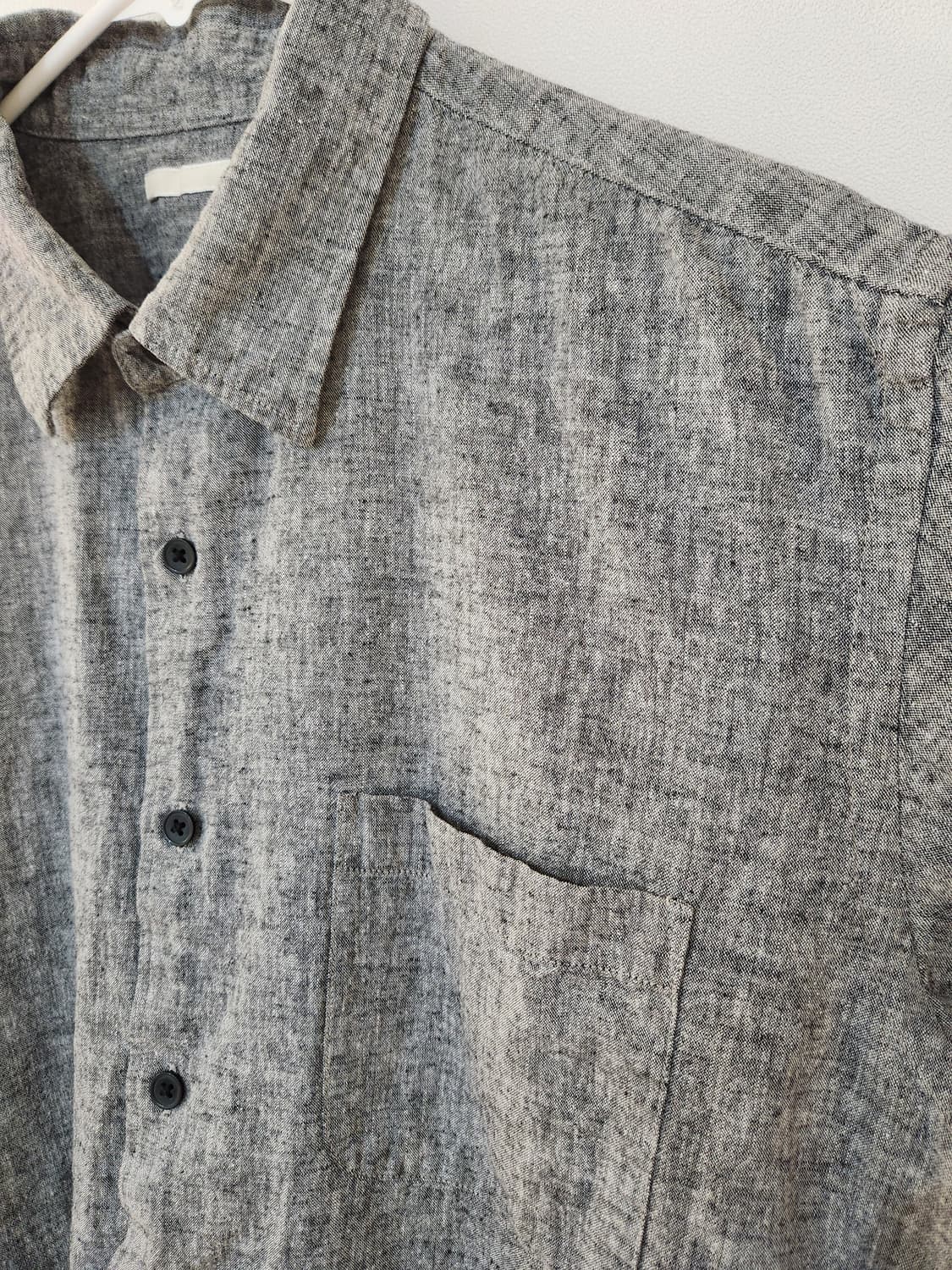 GU 남자 린넨 셔츠 L 상품이미지2