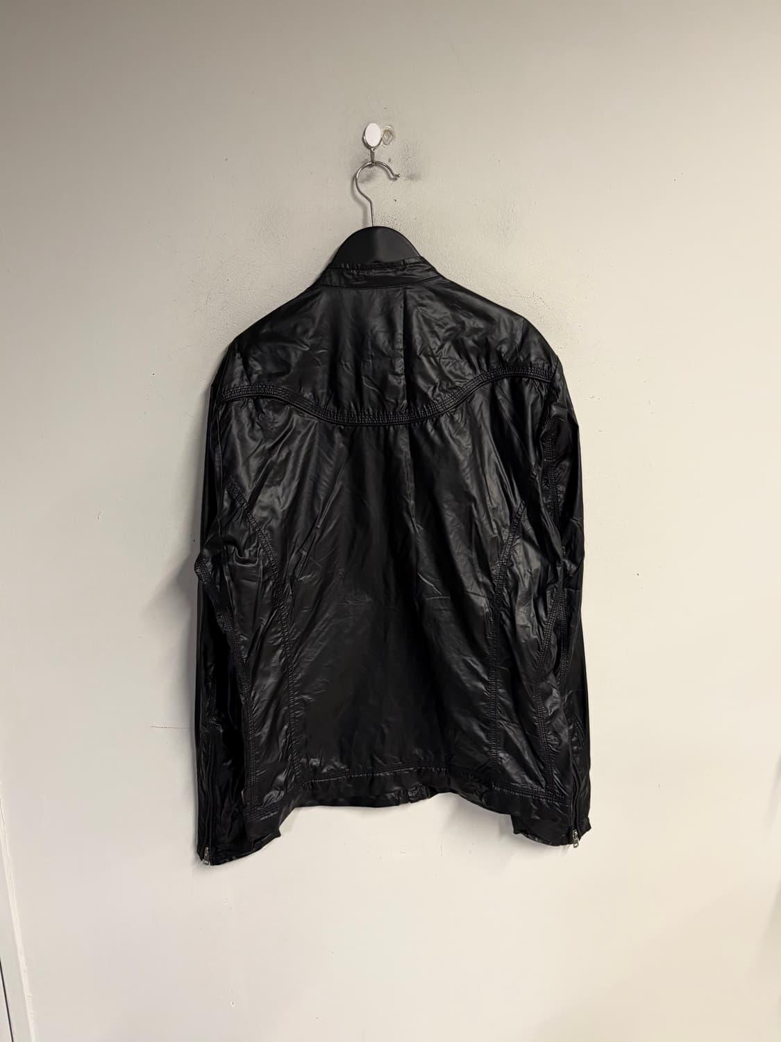 DIESEL nylon moto jacket  상품이미지4