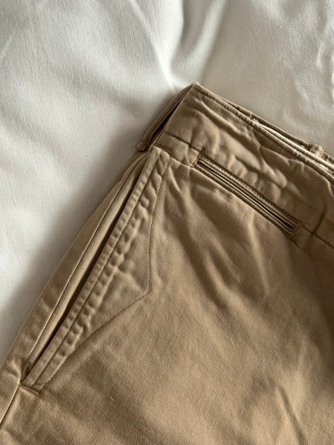 [33] RRL 더블알엘 오피서 치노 팬츠 카키 상품이미지5