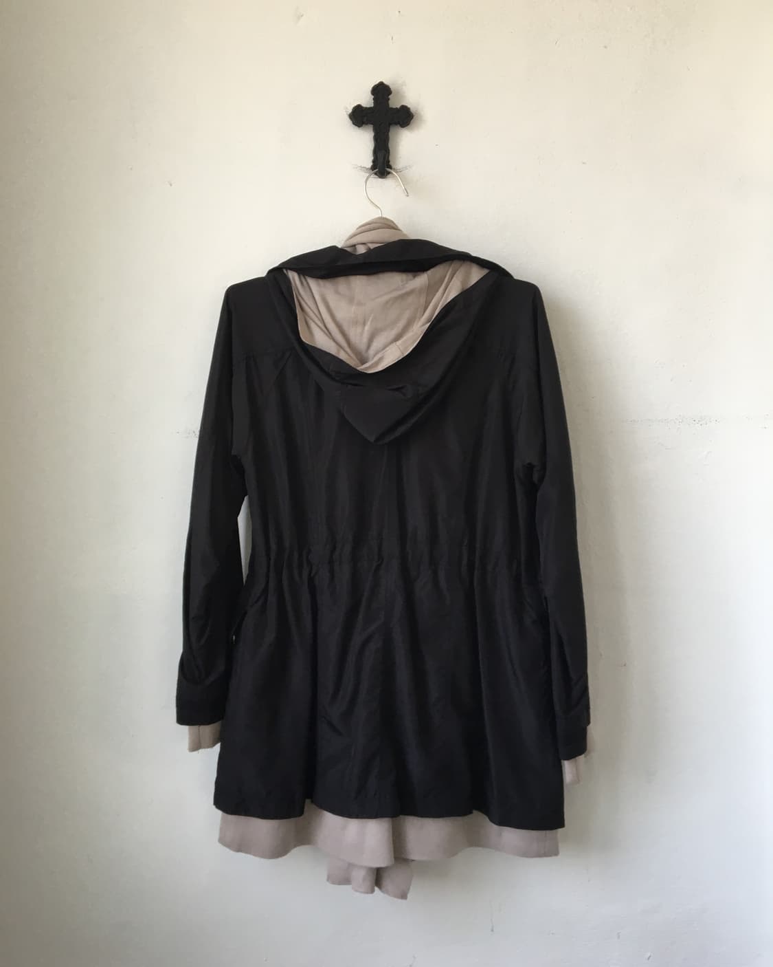 reversible Drape layered point jacket 상품이미지2
