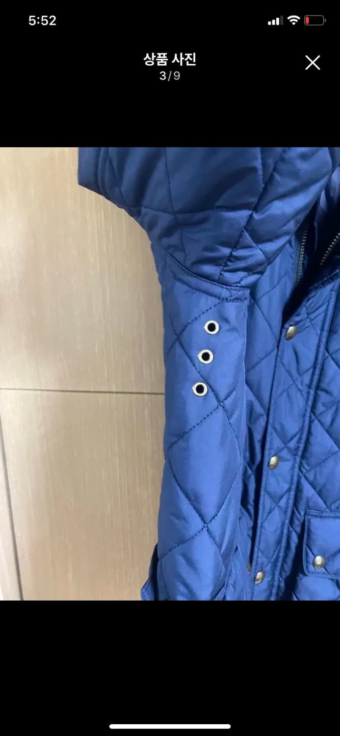 [POLO] 폴로 랄프로렌 네이비 퀼팅 자켓 M사이즈 상품이미지3