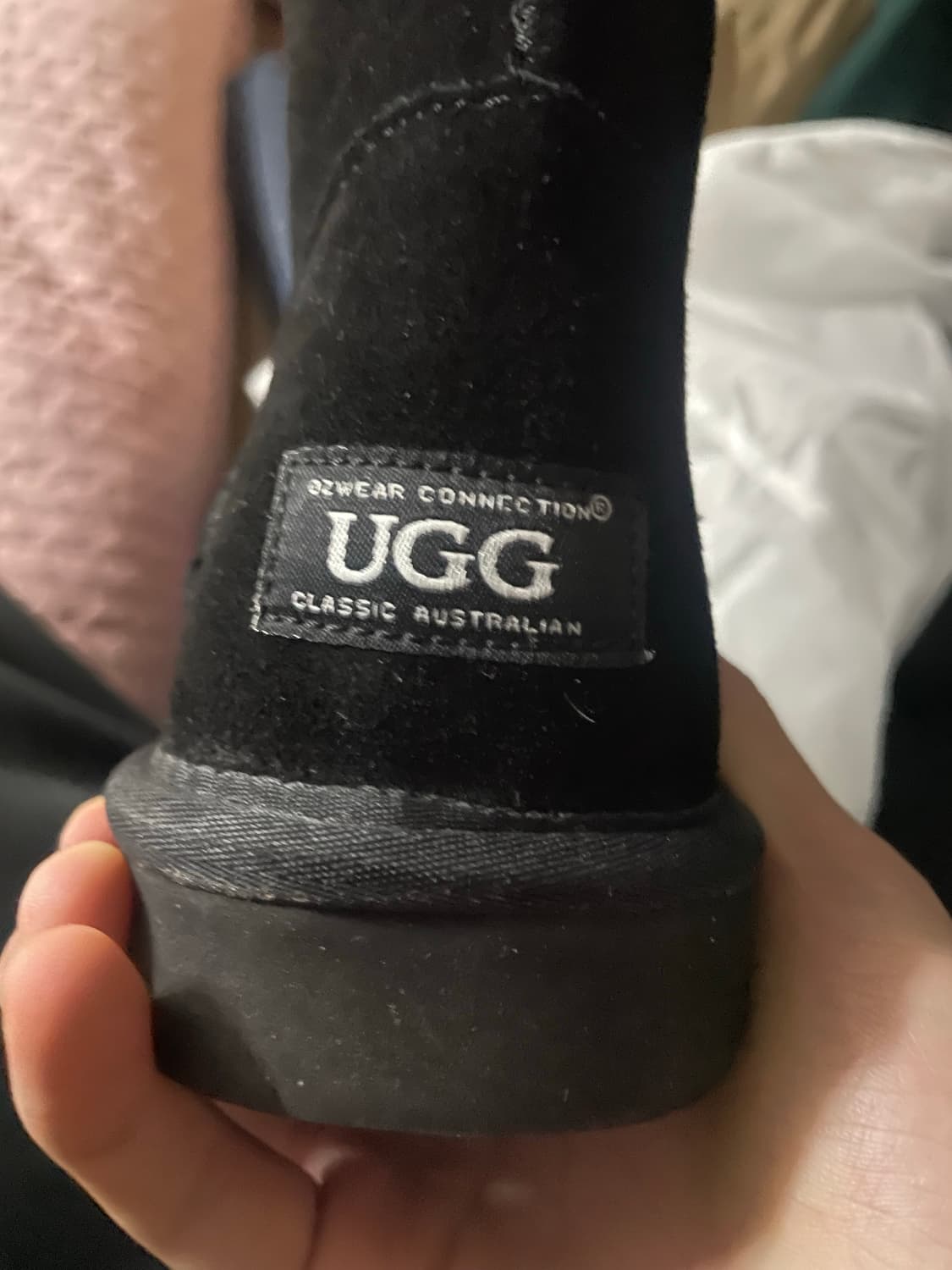 어그 블랙부츠 250 상품이미지3