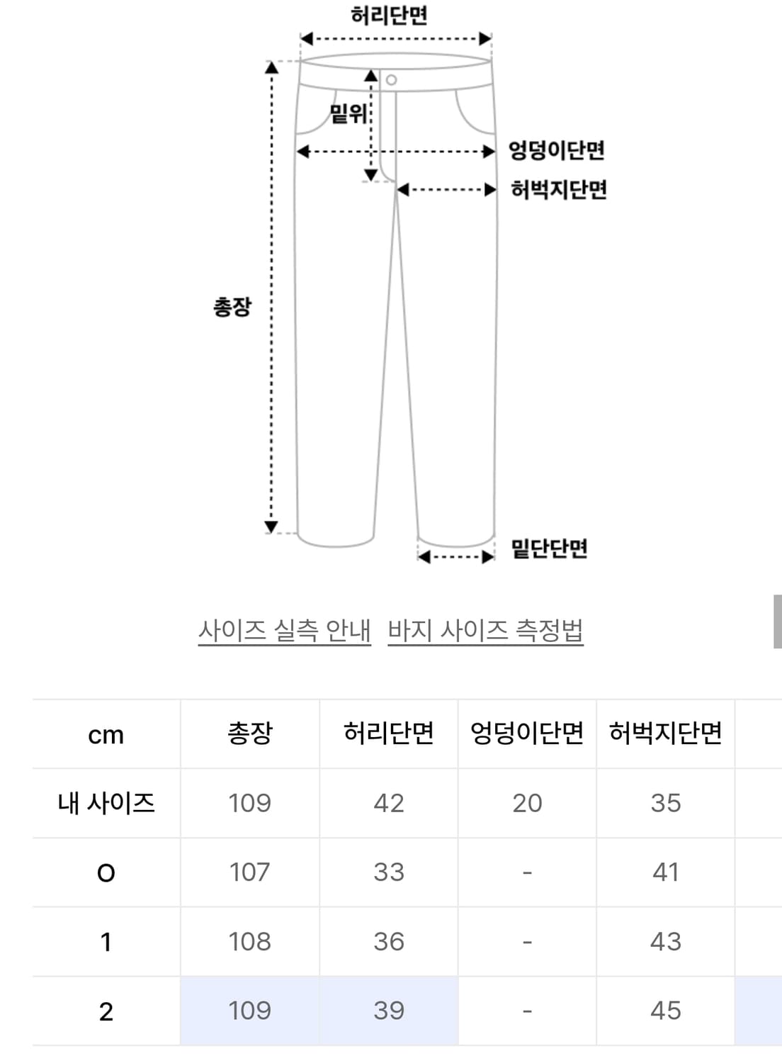 노운 멀티팬츠 1사이즈 상품이미지2