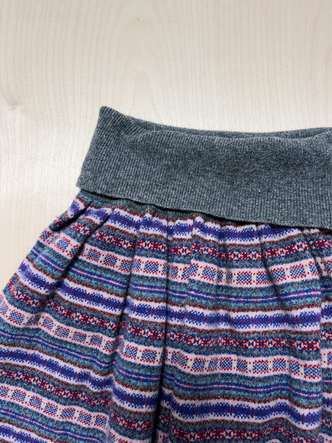 노르딕 울 레이어드 스커트 상품이미지2